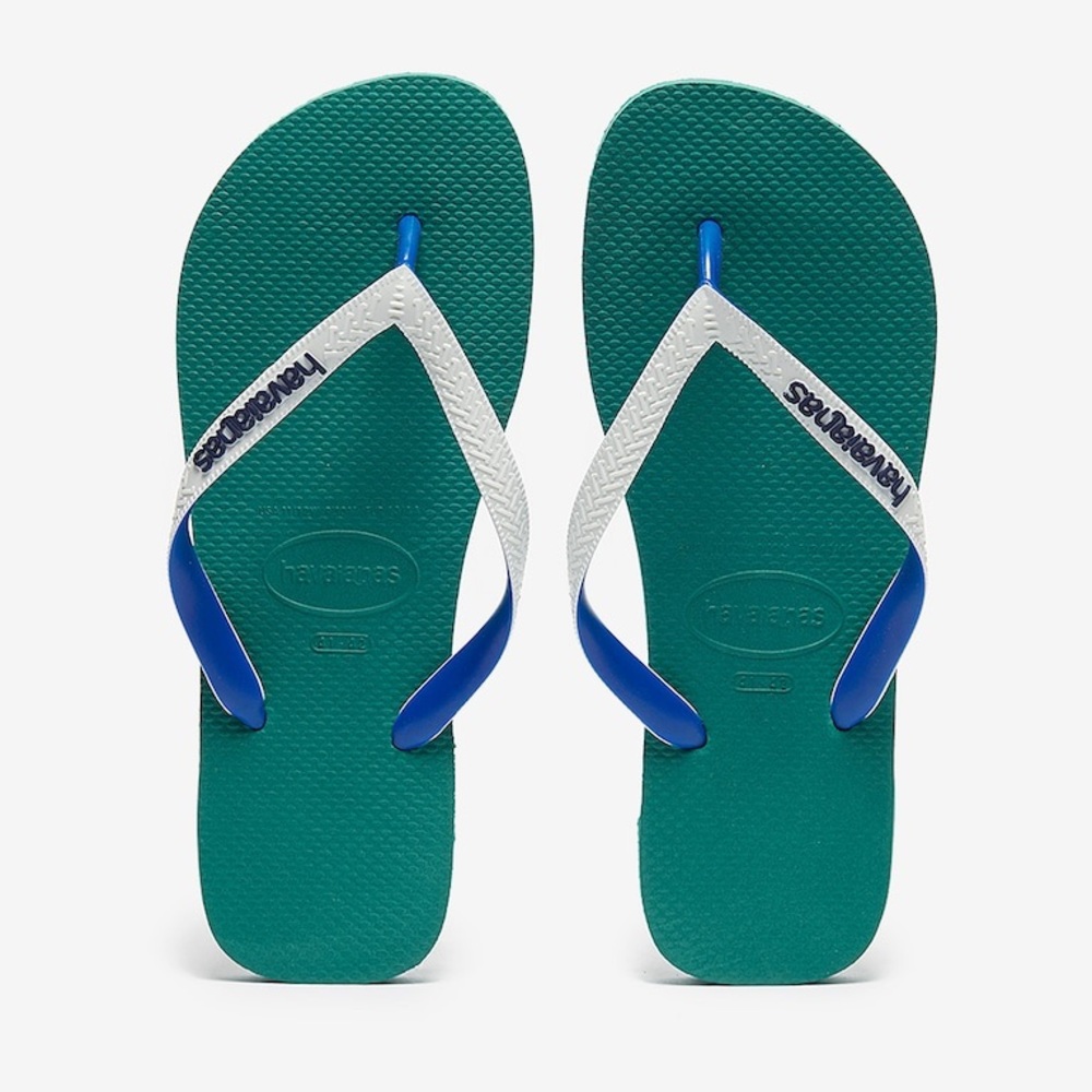 Havaianas BRASIL TOP MIX Green Freshness Sandals